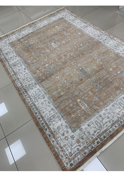 Merinos Halı Valeria 91001 020 Serisi Salon Oturma Yatak Odası Halısı Kahve