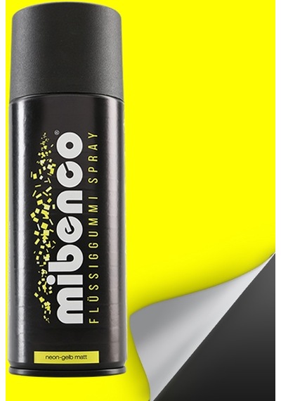 Plasti Dip - Mibenco 400Ml Sprey - Mat Neon Sarı