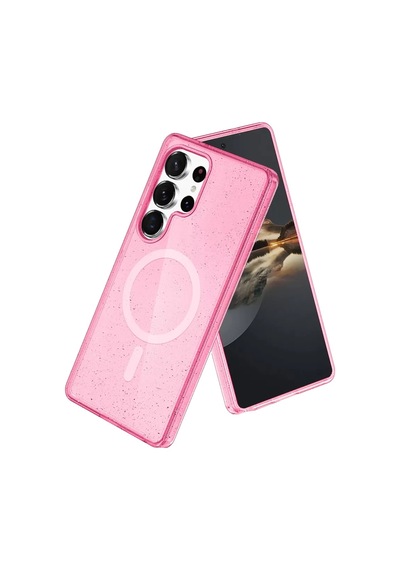 Joko Samsung Galaxy  Uyumlu  S25 Ultra Star Magsafe Kapak - Pembe Belirtilmemiş