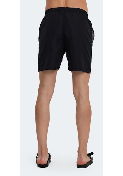 Slazenger RENO Erkek Cepli Deniz Şortu Siyah Mayo