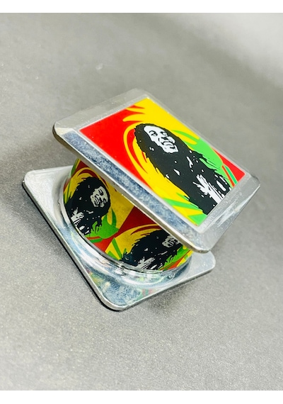 BobMarley 3Parça Metal TutunÖğütücü Grinder //4,5cm