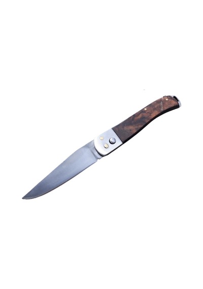 EL İŞÇİLİĞİ KİLİTLİ-KLİPSLİ Kamp ÇAKI 4116 ÇELİK 22CM AHŞAP SAP