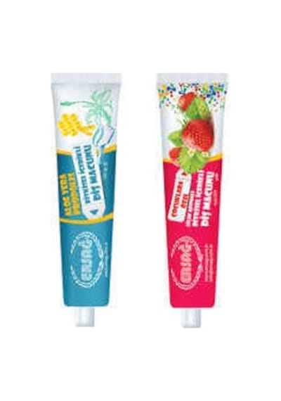 Ersağ Çilekli Diş Macunu 75 G + Ersağ Aloe Vera Diş Macunu 100 G