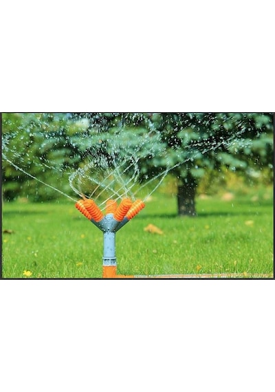Beş 5 Kollu Dönerli Bahçe-çim Sulama Fıskiyesi Sprink Sayım Pls. 1