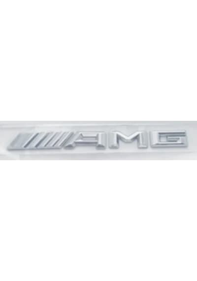 Mercedes Uyumlu Yazı Amg Krom