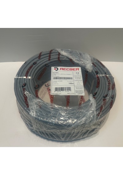 Reçber Sl900 S/f23 Lszh-dca Cat 7 S/ftp 100 Metre Gri