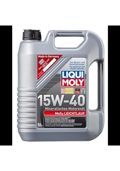 Mos2 Leichtlauf 15w-40 5 L Otomotiv Bakım Ürünü