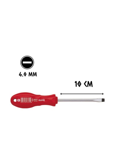 Cer-pa Norm X-plus Tornavida Mıknatıslı Düz Uçlu 6.0 - 10 Cm.
