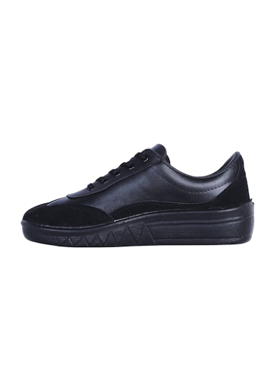 Newkamp Siyah Erkek İş Sneaker Ayakkabı Siyah