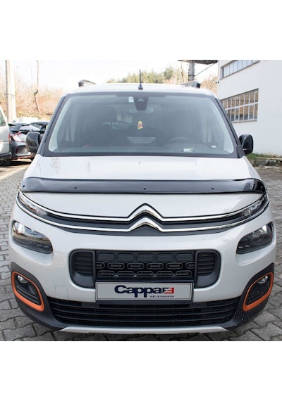 Cappafe Citroen Berlingo Ön Kaput Koruyucu Rüzgarlığı 2019- Yılı