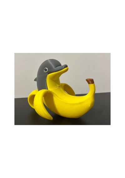 Bananito Dolfinito Sağlıklı Petg Malzemeden Üretilmiş 3d Figür