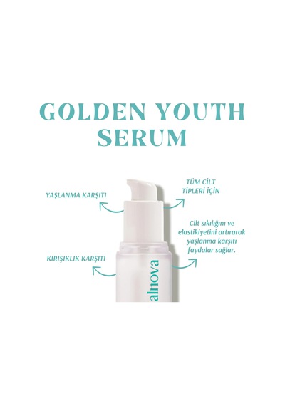 Hyaluronik Asit Içeren  Gençlik Serumu - Golden Youth Serum