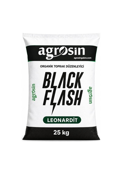 Agrosin Black Flash Leonardit Organik Toprak Düzenleyici Granül 25 kg