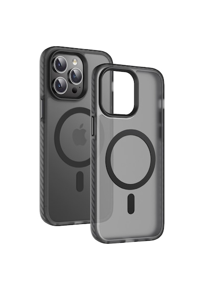 Apple Uyumlu iPhone 14 Pro Max Mat Arka Yüzey Wireless Şarj Özellikli Zore Locik Kapak