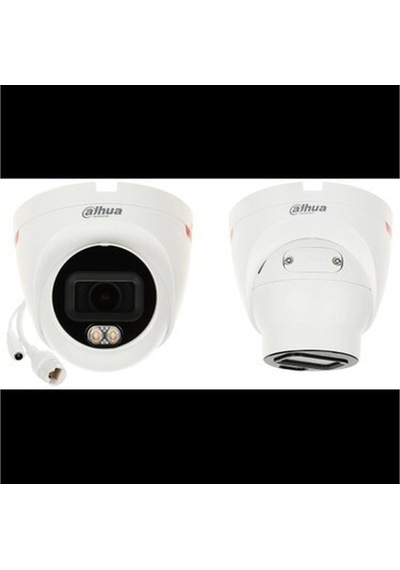 Dahua Ipc-hdw2449tl-s-led-pro 4mpix, Wizcolor, 2,8mm Lens,h265+, 30mt Gece Görüşü, Ip67, Dahili Mikrofon, Poe Dome Ip Kamera