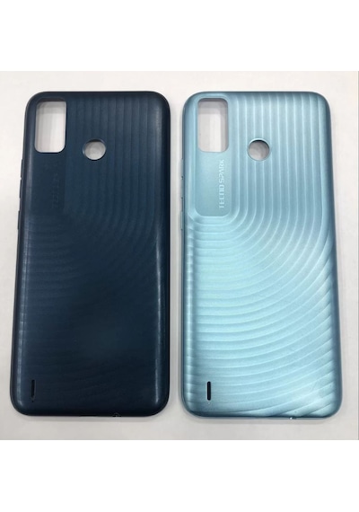 Tecno Spark 6 Go Mavi Arka Kapak Batarya Kapağı Pil Kapağı Mavi