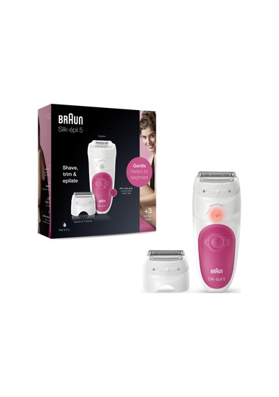 Braun Silk-épil 5 5600 Sensosmart, Kablosuz, Islak&kuru, 3 Ek Par