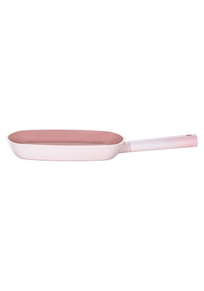 Emsan Swiss Crystal Kare Tava Pembe 28 Cm