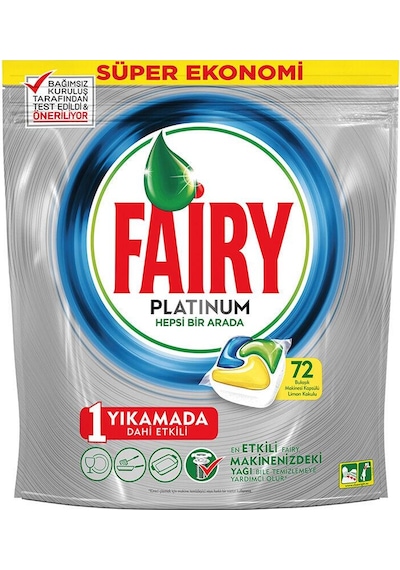 Fairy Platinum 72 Tablet Sarı