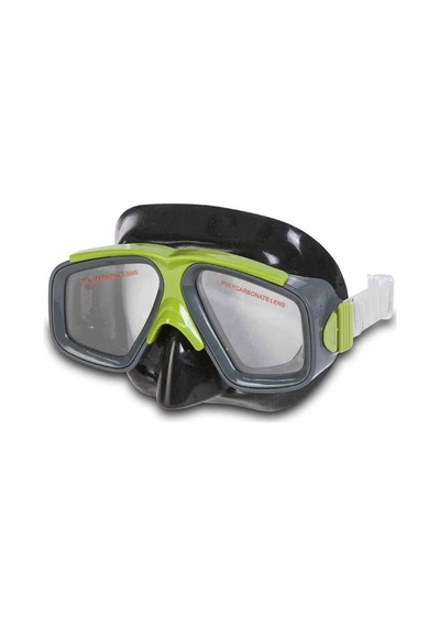 Intex Surf Rider Yüzücü Maskesi Kırmızı. Yeşil Çok Renkli