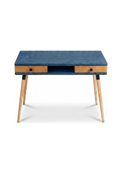 Mobenta Modest Desk: Masif Çalışma & Laptop Masası 2 Çekmece 1 Bölme - 120x60 Ig-tk Mavi-ahşap Mobenta Modest Desk: Masif Çalışma & Laptop Masası 2 Çekmece 1 Bölme - 120x60 Ig-tk Mavi-ahşap