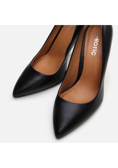 Hotiç Hakiki Deri Siyah Kadın Stiletto 01ayh291090a100 Siyah