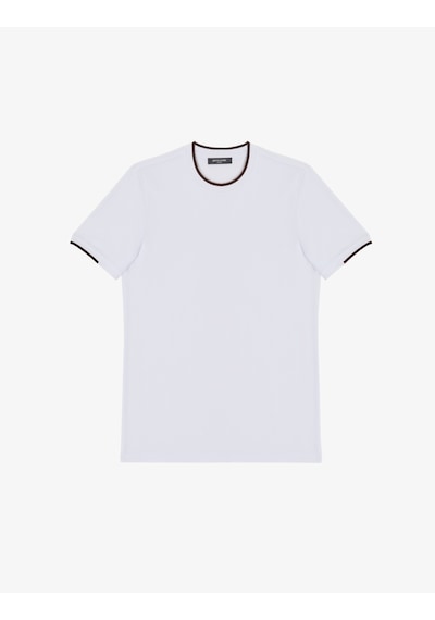 Pierre Cardin Erkek Beyaz Tişört 50327865-vr013