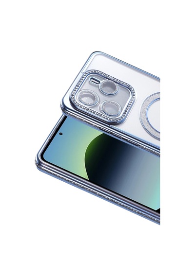Xiaomi Redmi Note 14 4g Joke Simli Magneticsafe Kılıf - Mavi 0