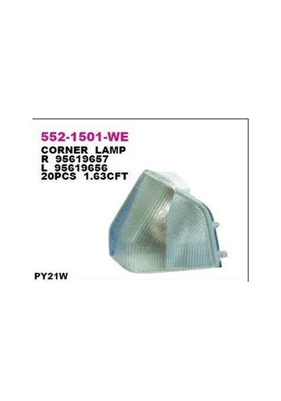 Cıtroen Bx Sağ Ön Sinyal Lambası 95619657