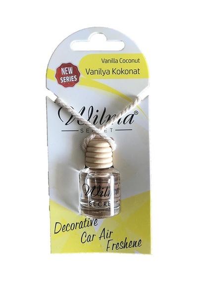 Wilma Secret 8cc Askılı Oto Kokusu Vanilya Coconut