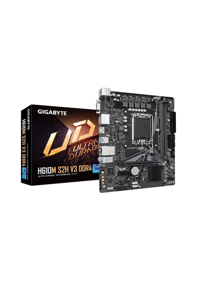 Gıgabyte H610m S2h V3, Ddr4, Rev1.0, 2xddr4, M.2, D-sub, Hdmı, Dp, 12-13.14.nesil, Lga1700 Soket, Anakart