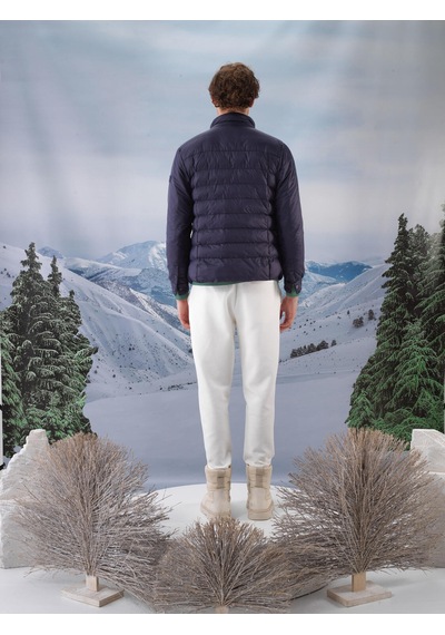 Lacivert Formunu Koruyan Regular Fit Mont 190553