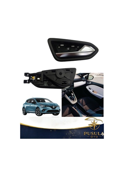 Renault Clio 5 Sağ İç Kapı Açma Kolu Ön/arka Krom Kaplama 2019-2024