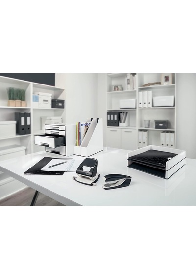 Leitz 60480095 Click & Store Wow Çekmeceli Evrak Rafı, 3 Çekmeceli, Siyah Diğer