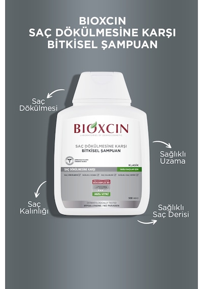 Klasik Yağlı Saçlar Için Şampuan 300 Ml-