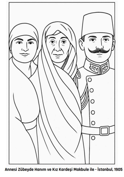 Atatürk Ün Hayatı Boyama Kitap Seti 2 Kitap 72 Boyama