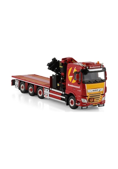 1/50 Bredenoord Daf Xf Space Cab My2017 8x2 Trıdem Wıth Palfınger Pk 65002 Sh