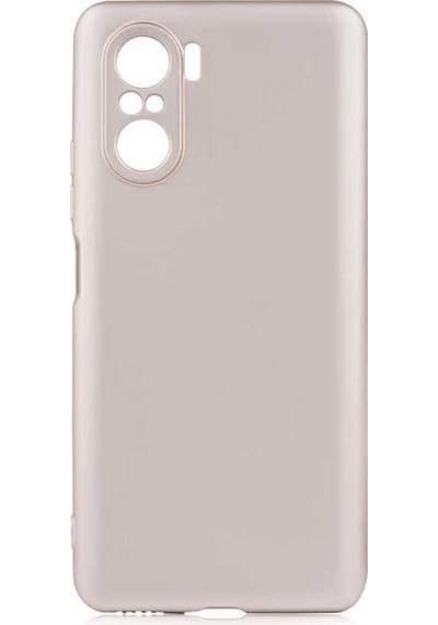 Xiaomi Redmi K40 Kılıf Zore Premier Silikon Kapak Gold