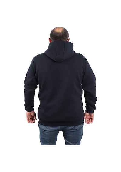 Moc Grande Mocgrande Büyük Beden Unisex Kapüşonlu 3Ip Sweat 11701 Koyu Laciv