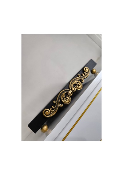 Leopar Desenli Tepsi Epoxi Sunumluk Ayaklı Yılbaşı Hediyeleri Siyah - 794230069 Siyah
