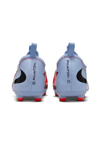 Nike Phantom 6 Low Academy Kids Football Shoes Çocuk Çoklu Zemin Kramponu Mavi Kırmızı