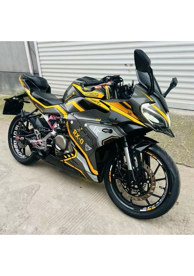 Cfmoto 250sr Sarı Venti Sticker Parçalı Motosiklet Kaplama Etiket Modeli