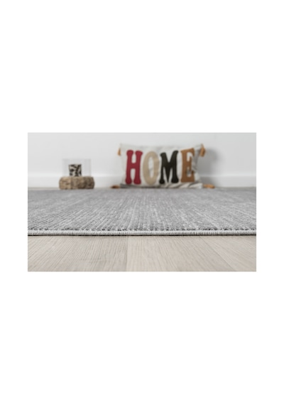 Mariesse Home Aspendos Akrilik Dokuma Salon Mutfak Koridor Kesme Yolluk Dokuma Makine Halısı 5119-antrasit