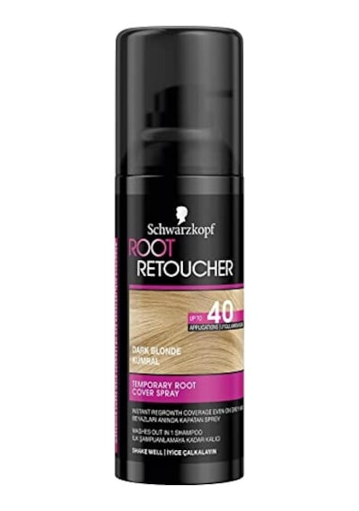 Root Retoucher Beyazları Anında Kapatan Sprey Boya Kumral, 120 Ml