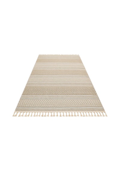 Eko Halı Soho Sh 05 Beige Hav Toz Vermez Hasır Dokuma Modern Makine Halısı Bej