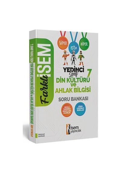 Isem Yayınları 7. Sınıf Din Kültürü Soru Banaksı 2019