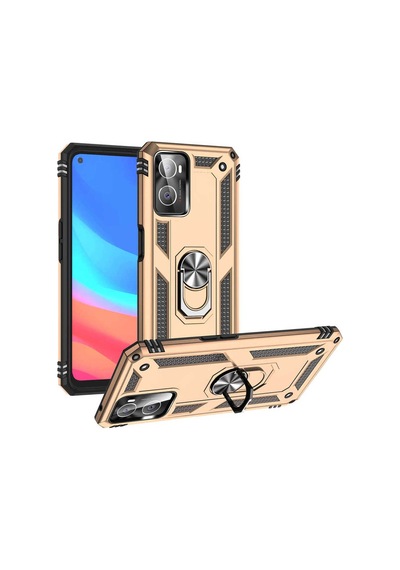 Oppo A36 Kılıf Zore Vega Kapak Gold