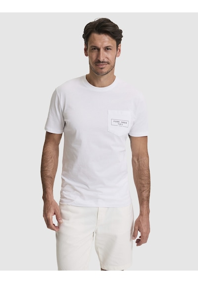 Pierre Cardin Erkek Beyaz Tişört 50327866-vr013