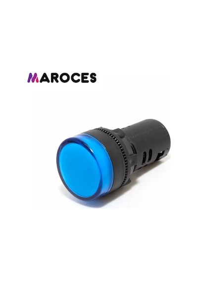 Ad22-22Ds 22Mm 220V Sinyal Lambası Yeşil