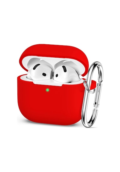 Apple Uyumlu AirPods 4. Nesil  Kılıf Standart Yumuşak Silikon Kılıf Renksiz